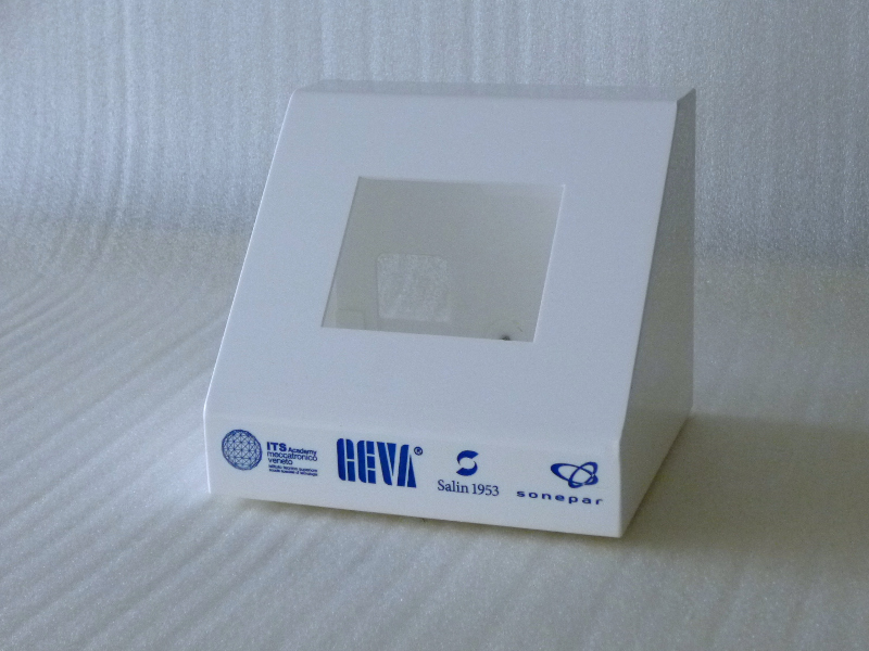 espositore da banco plexiglass bianco